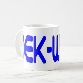 DEK-WORX EVA Foam Cutting Service Company Logo Coffee Mug