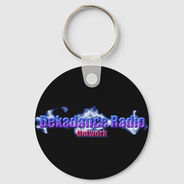 Dekadance-Radio Network - Keychain (Front)