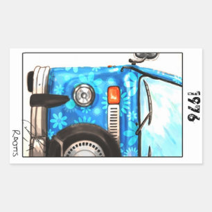 Dekal Rectangular Sticker