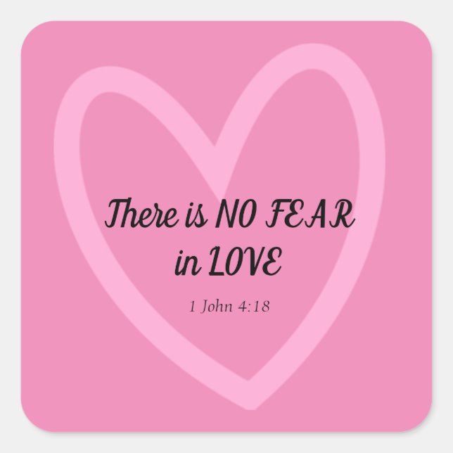 Dekal Square Sticker (Front)