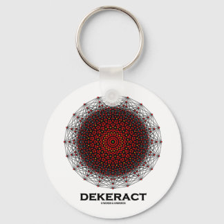 Dekerat (10-Dimensional Hypercube) Key Ring
