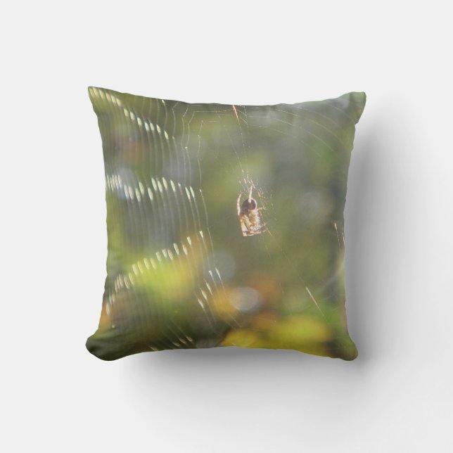 Dekokissen goldene Spinne Cushion (Front)