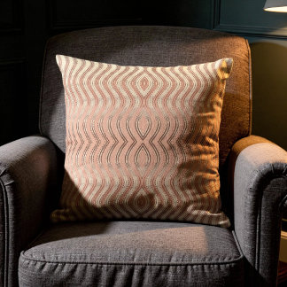 Dekokissen Wavy Japonica & Ivory & Burnt Maroon Cushion