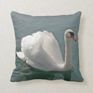 Dekokissen white swan cushion