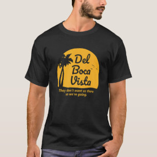 Del Boca Vista Retirement Florida Vintage Vacation T-Shirt