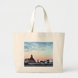 Del Coronado Sunset Large Tote Bag