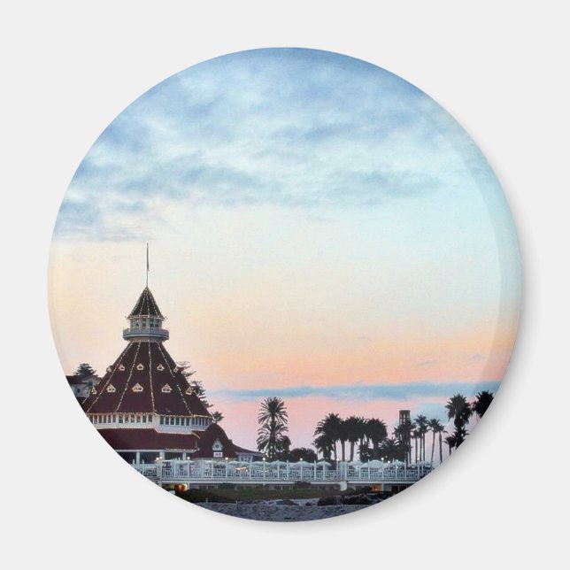 Del Coronado Sunset Magnet (Front)