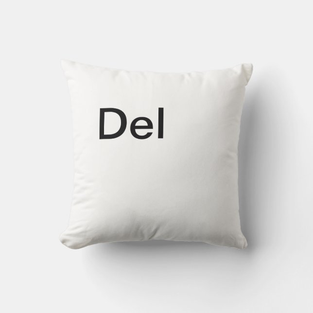 Del cushion (Front)
