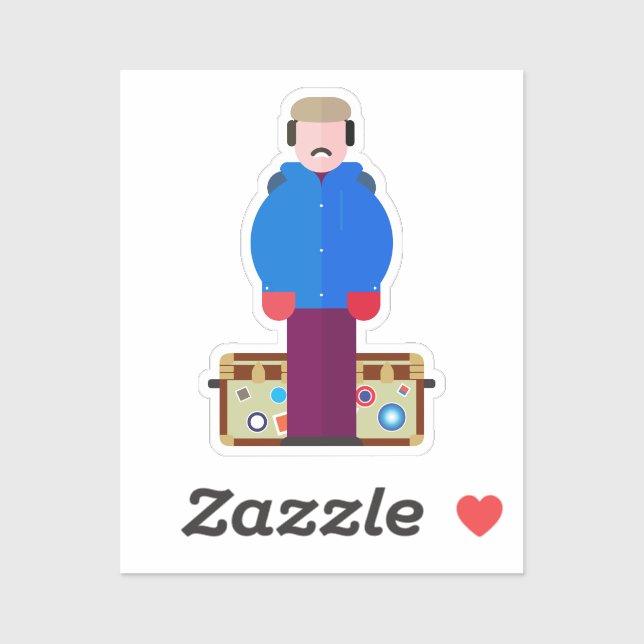 Del Griffith – Classic Comedy Sticker (Sheet)