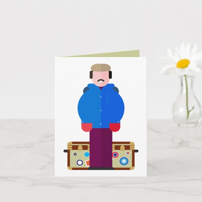 Del Griffith – Classic Comedy Tribute Greeting Car Card (Small Plant)