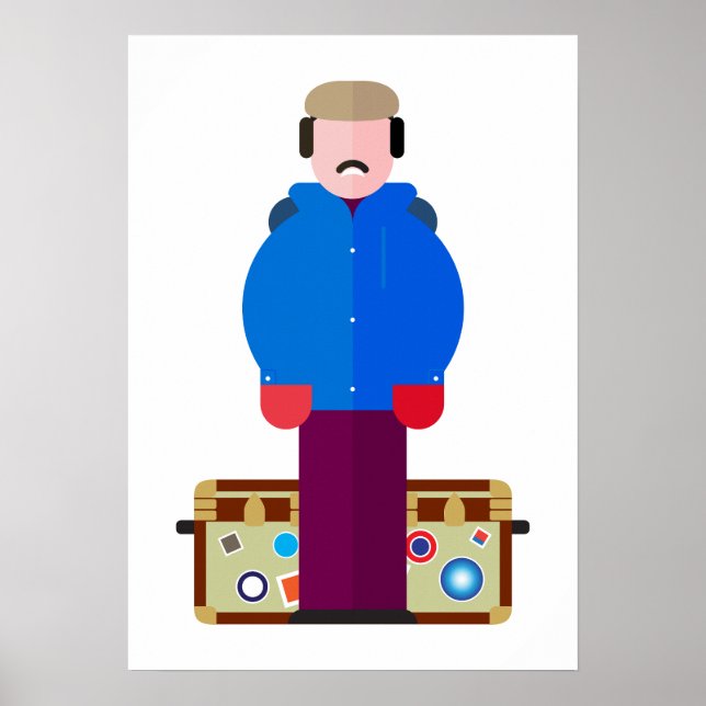 Del Griffith – Classic Comedy Tribute Poster (Front)