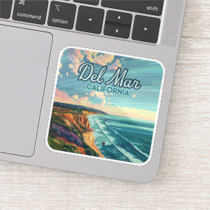 Del Mar California San Diego Beach Pacific Vintage