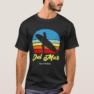 Del Mar California Surf Girl T-Shirt