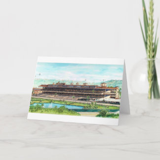 DEL MAR RACE TRACK, DEL MAR CALIFORNIA CARD