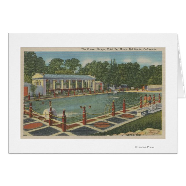 Del Monte, CA - The Roman Plunge at Hotel (Front Horizontal)