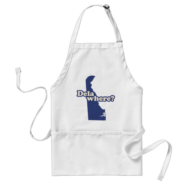 Dela-where? Standard Apron (Front)