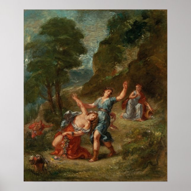 Delacroix - A Primavera Poster (Front)
