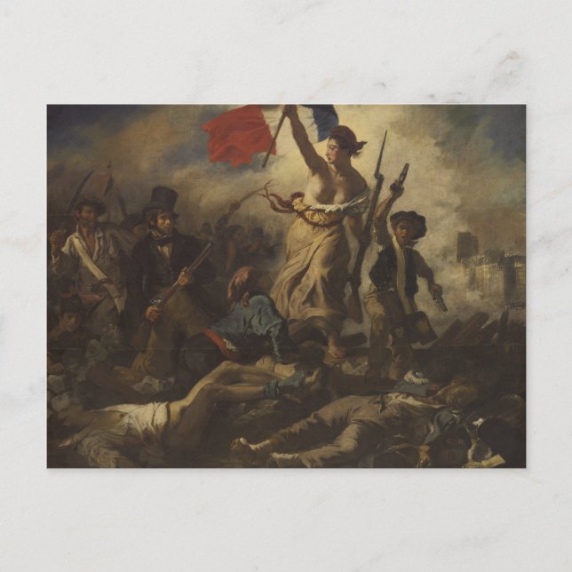 Delacroix Art Postcard (Front)