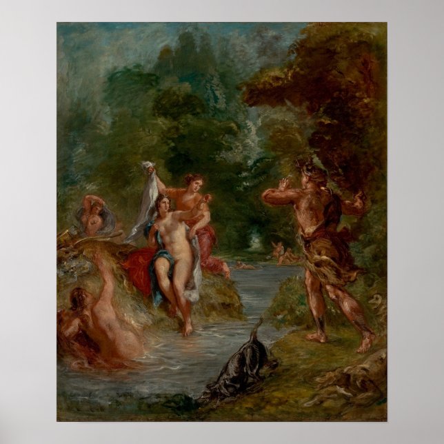 Delacroix - Four Seasons Summer Diana Surprised B… Poster (Front)