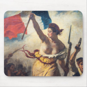 Delacroix - Liberty Leading The People Close-up Mouse Mat