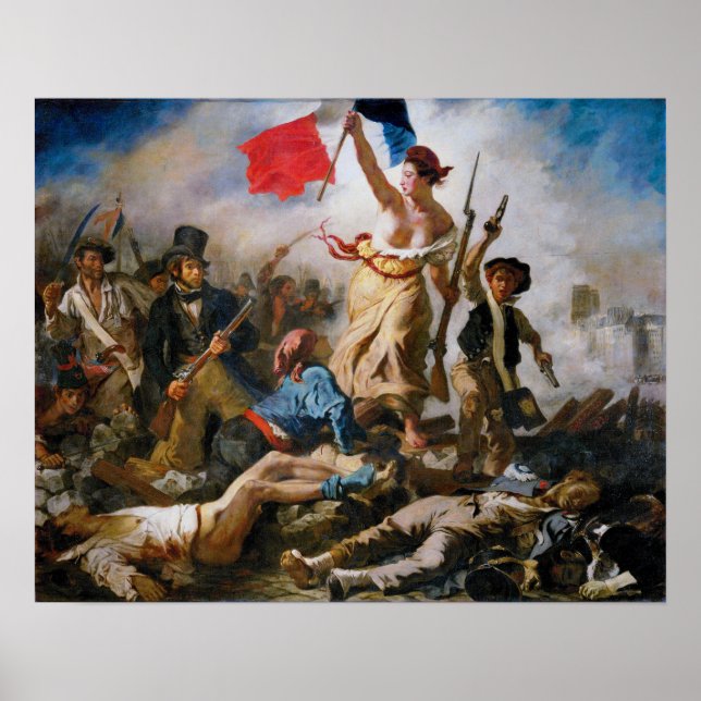 Delacroix - Liberty Leading The People Poster (Front)