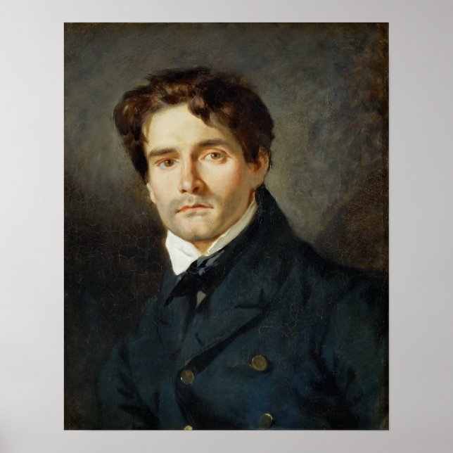Delacroix - Portrait Leon Gigeons Poster (Front)