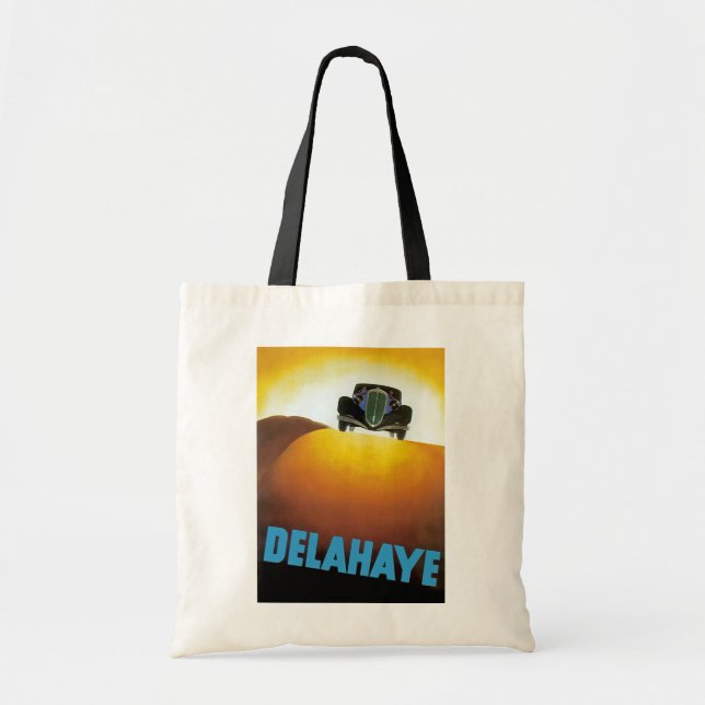 Delahay Automobile Ad Tote Bag (Front)