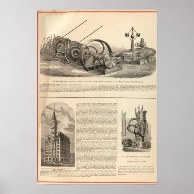 Delamater Iron Works Poster (Front)