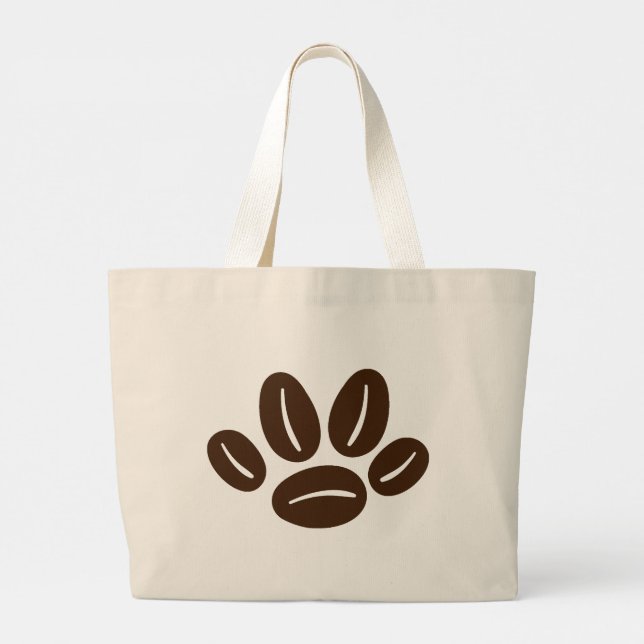 DeLand Cat Cafe Market Tote Bag (Back)