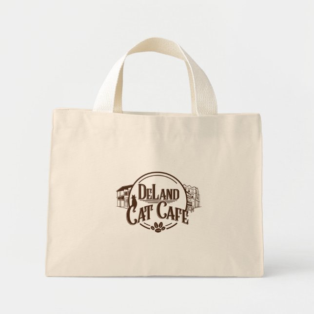 DeLand Cat Café Tiny Tote  (Front)