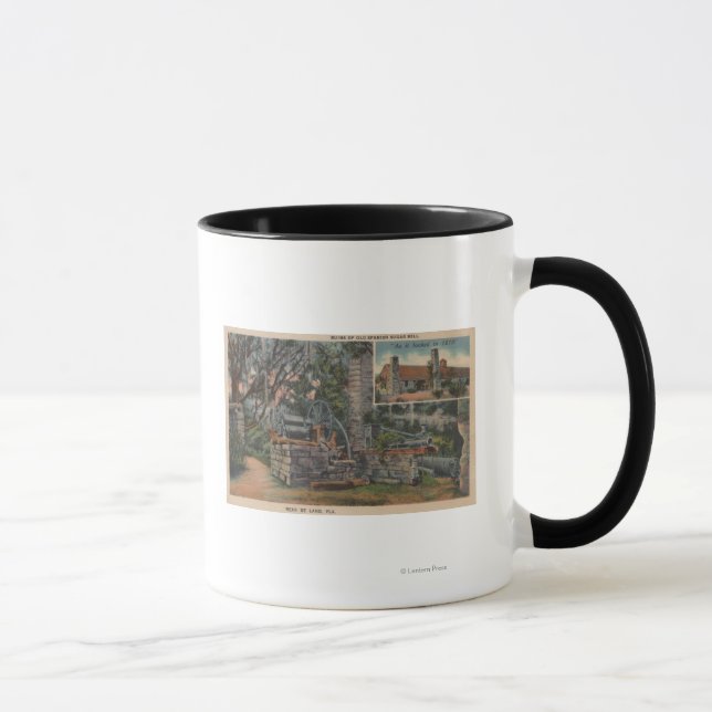 Deland, FL - Ruins of Old Spanish Sugar Mill Mug (Right)