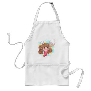 delantal blanco standard apron