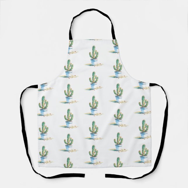 Delantal Cactus Apron (Front)