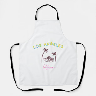 Delantal los angeles california apron