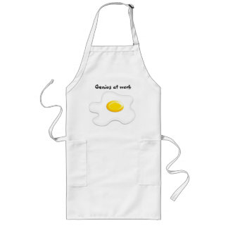 Delantal simpático para genios de la cocina long apron
