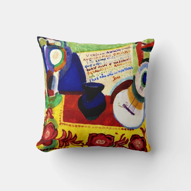 Delaunay - Portuguese Still Life Cushion (Front)