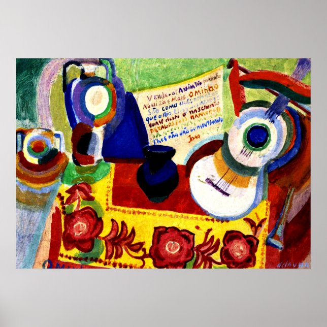 Delaunay - Portuguese Still Life Poster (Front)