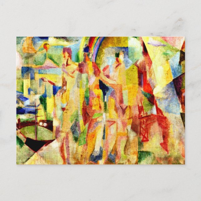 Delaunay - The City of Paris Postcard (Front)