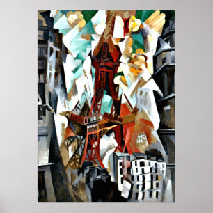 Delaunay - The Red Tower Poster