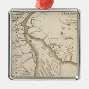 Delaware 5 metal tree decoration