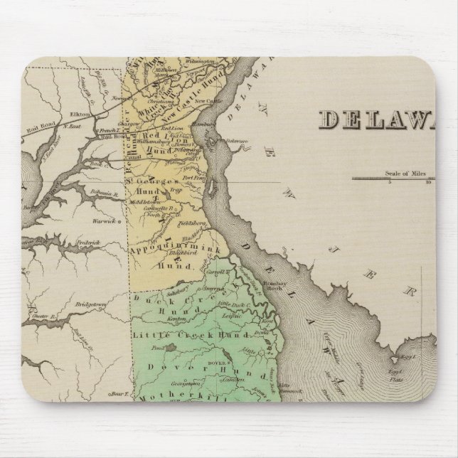 Delaware 6 mouse mat (Front)