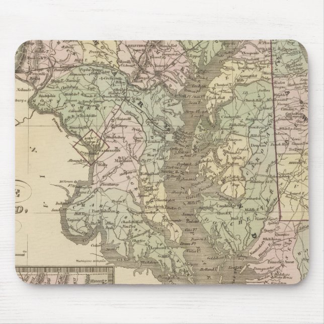Delaware and Maryland 2 Mouse Mat (Front)