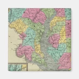 Delaware And MaryLand Magnet