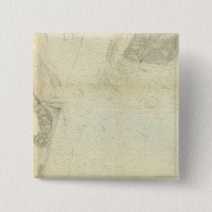 Delaware Bay, River 1 15 Cm Square Badge