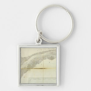 Delaware Bay, River 3 Key Ring