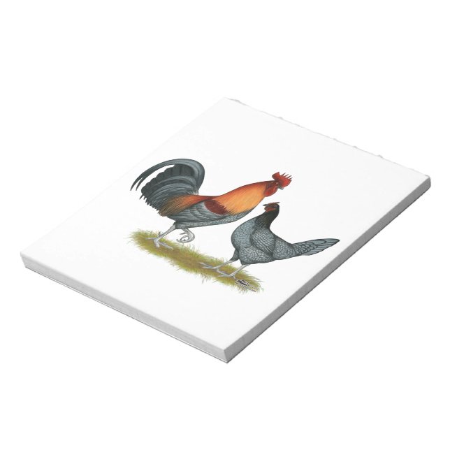 Delaware Blue Hen Notepad (Rotated)