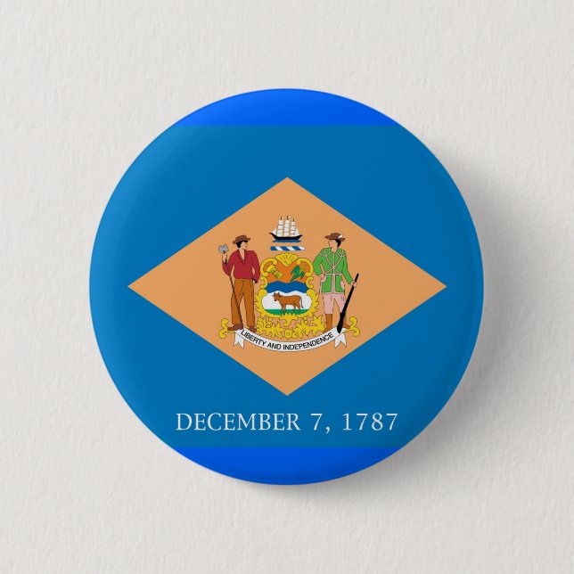 Delaware Button (Front)