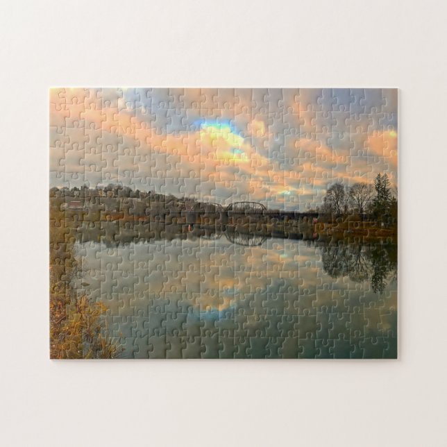 Delaware Canal. Jigsaw Puzzle (Horizontal)