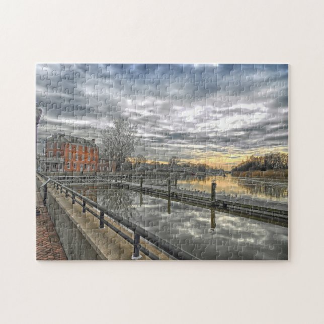 Delaware Canal. Jigsaw Puzzle (Horizontal)