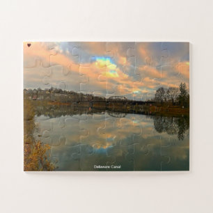 Delaware Canal Jigsaw Puzzle